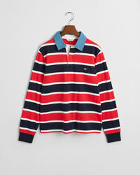 Teens Striped Shield Rugger