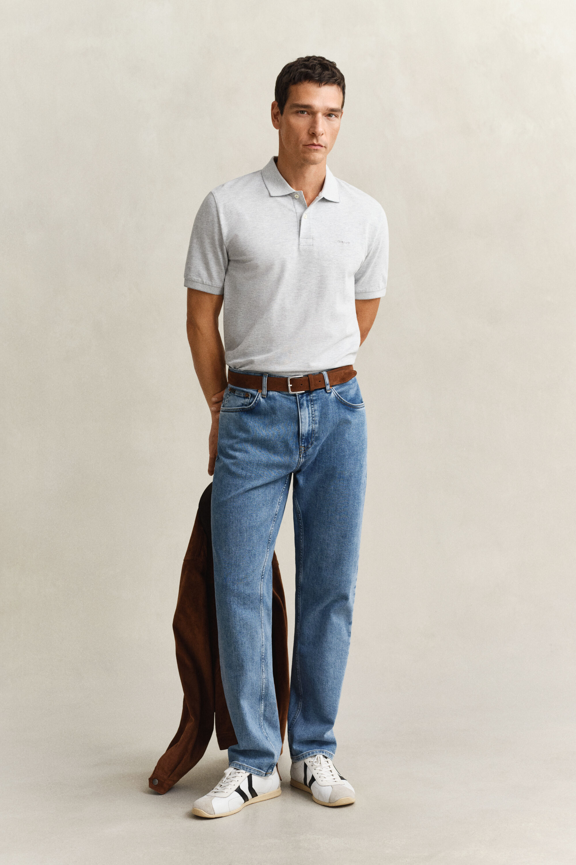 Two-Toned Polo Shirt