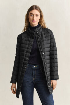 Light Down Coat — BLACK 8