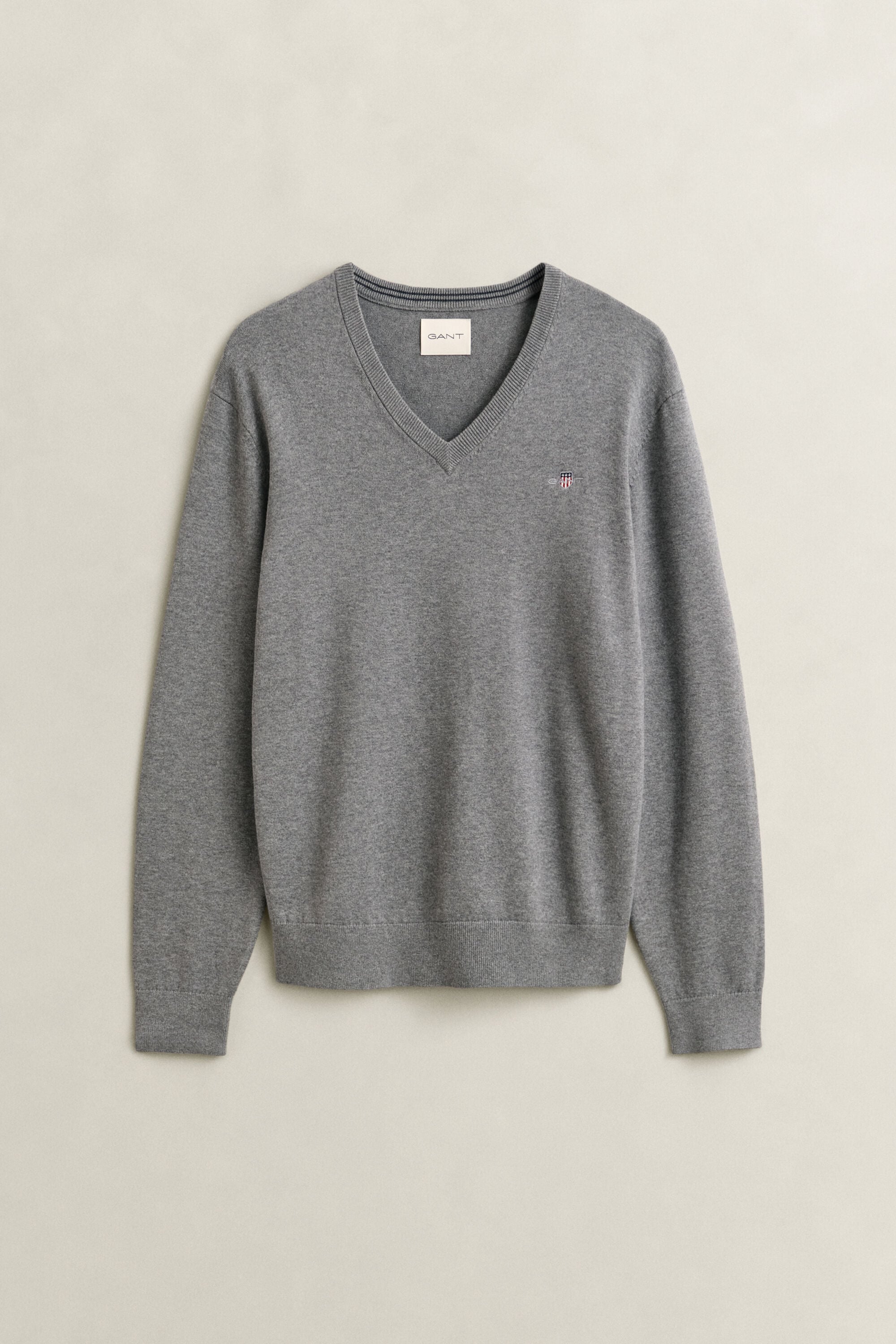 Classic Cotton V-Neck Sweater