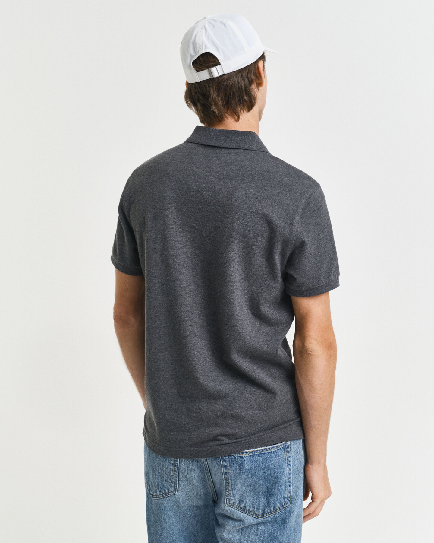 Slim Fit Shield Piqué Polo Shirt