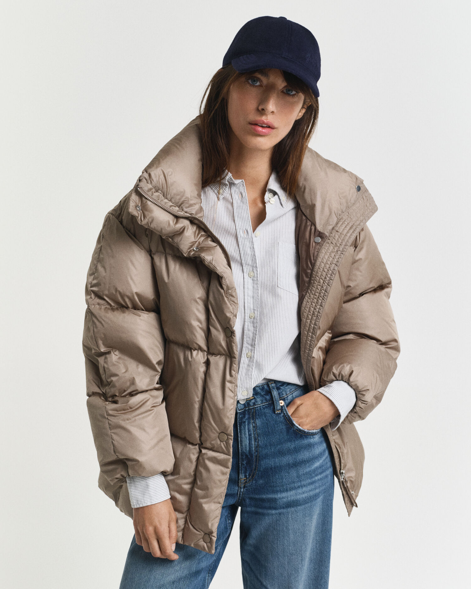 Relaxed Fit Down Jacket