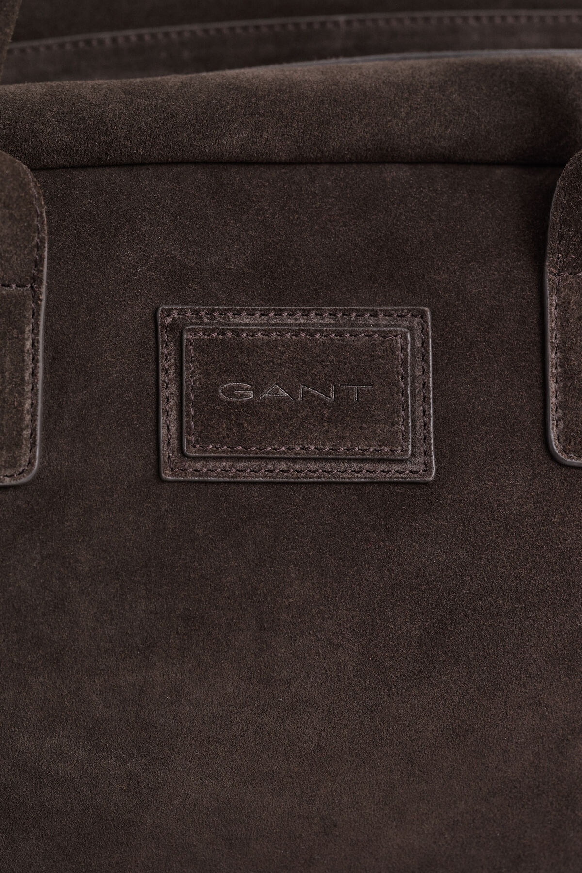 Suede Duffel Bag — RICH BROWN