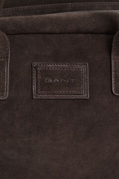 Suede Duffel Bag — RICH BROWN 2