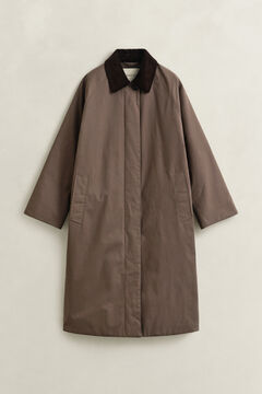 Waxed Car Coat — FADED TAUPE 1
