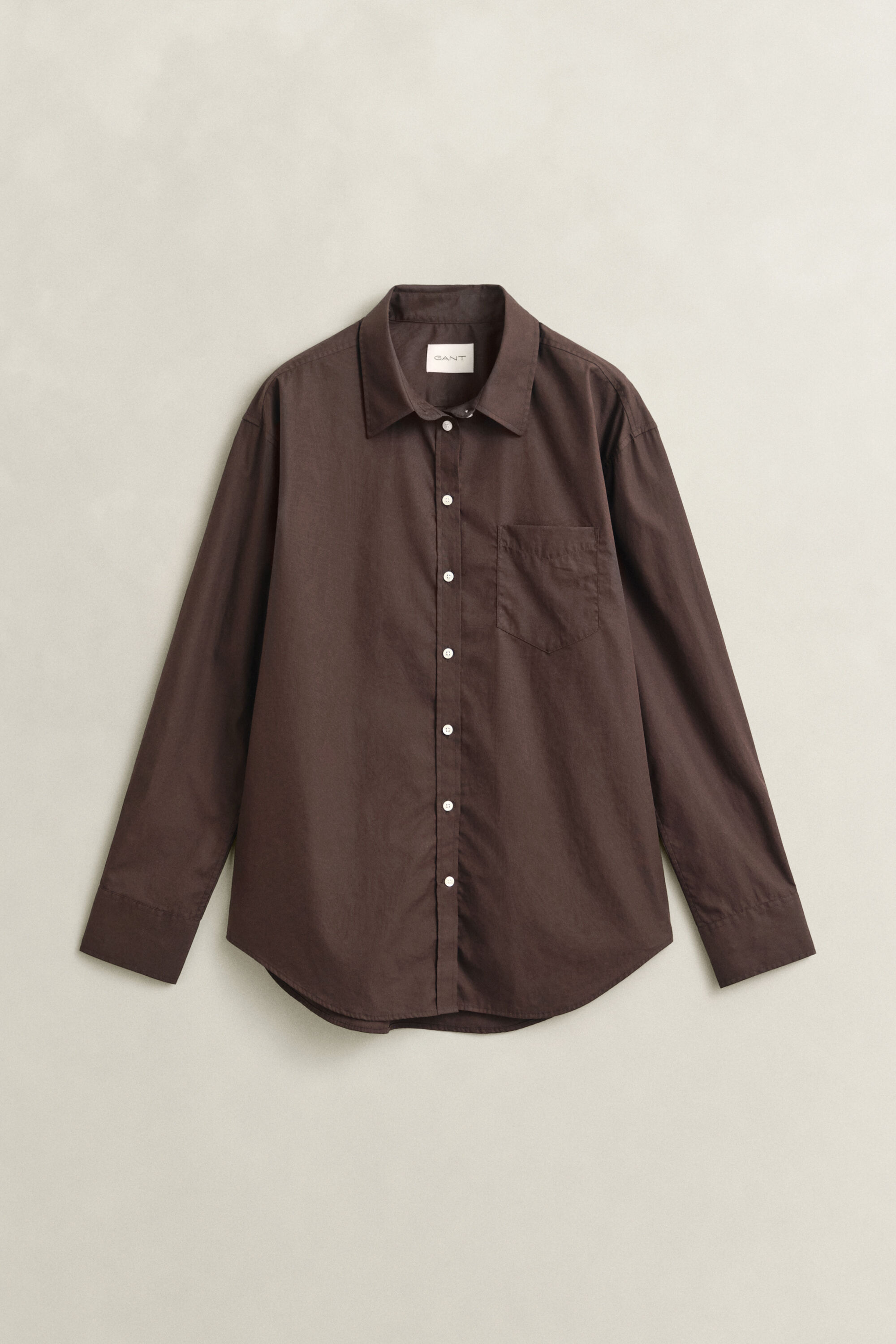 Relaxed Fit Classic Poplin Shirt