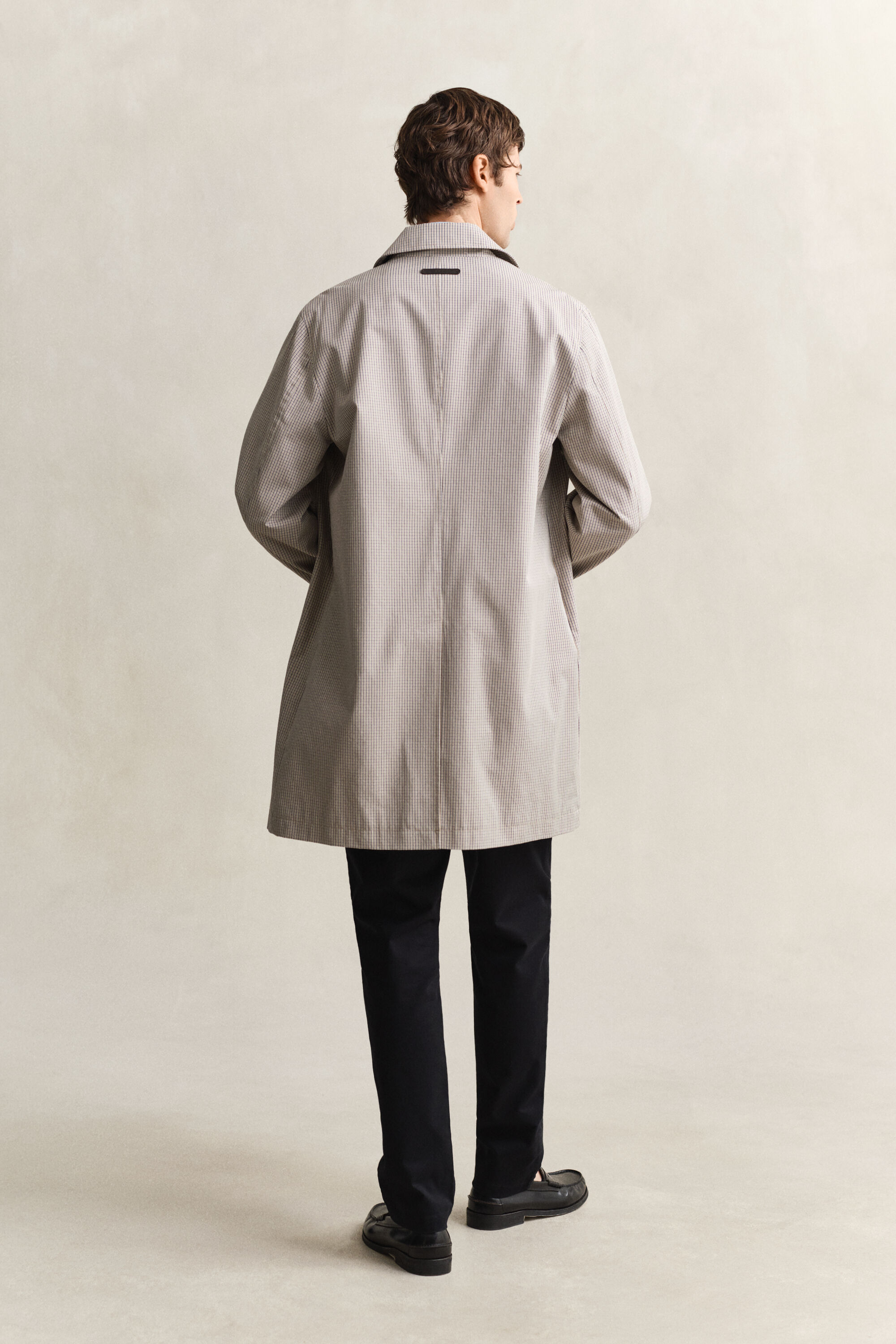 Cotton Blend Car Coat