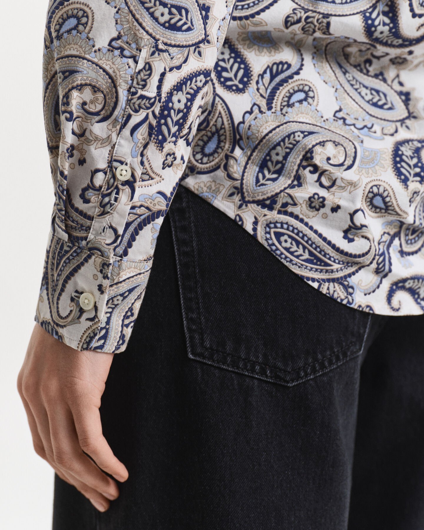 Paisley Cotton Voile Shirt