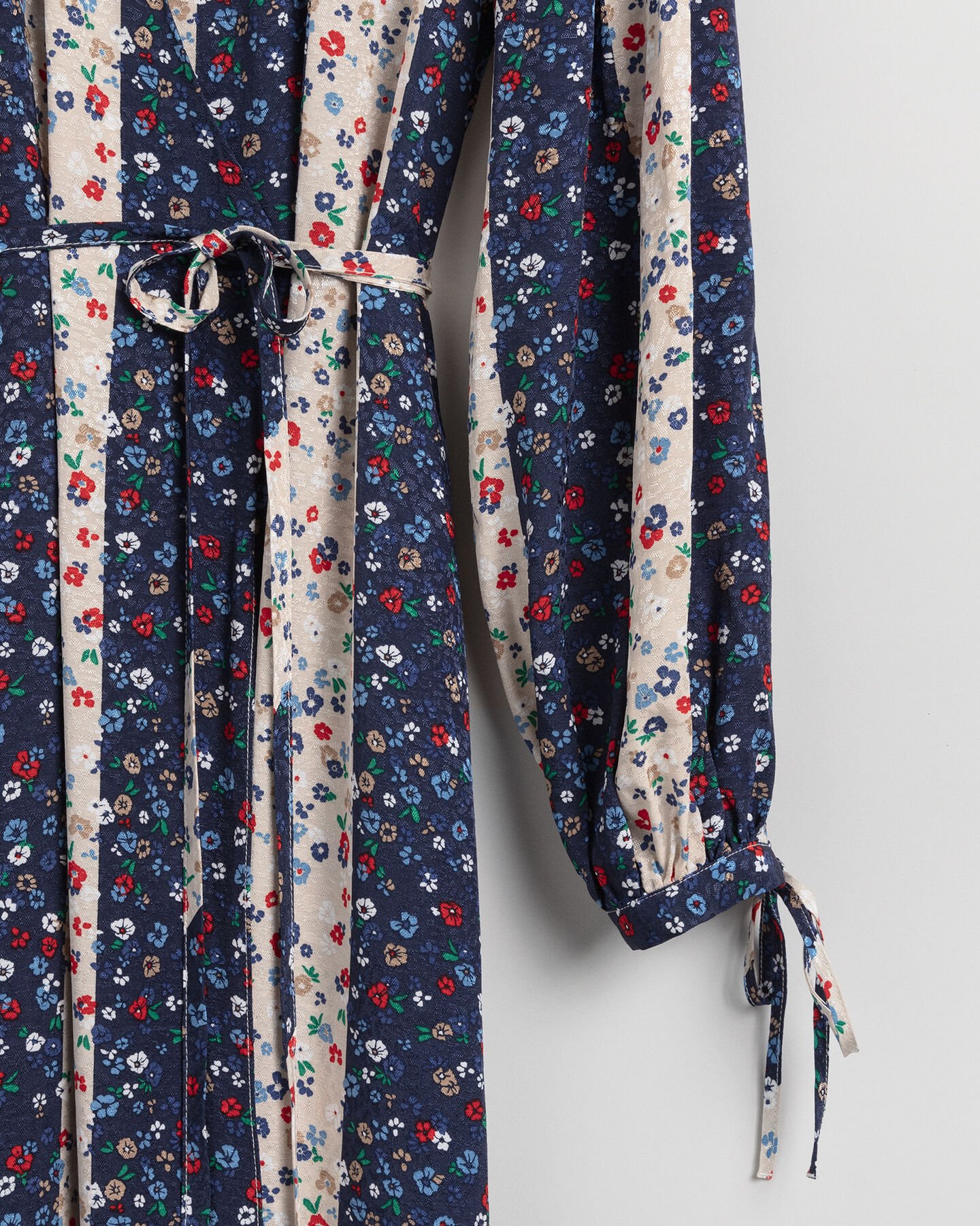 Liberation Flower Print Wrap Dress