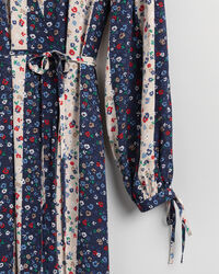 Liberation Flower Print Wrap Dress