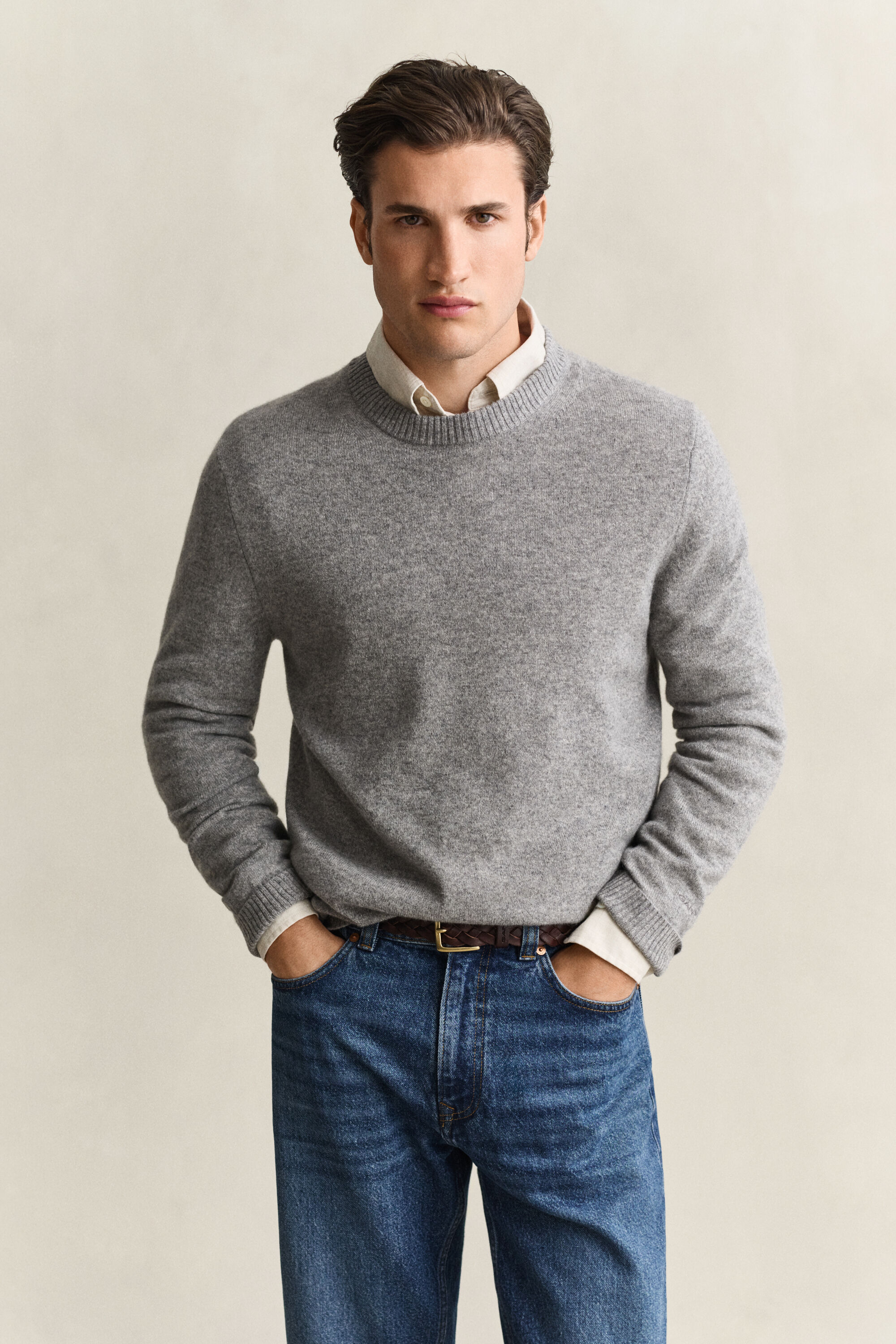 Cashmere Crew Neck Sweater