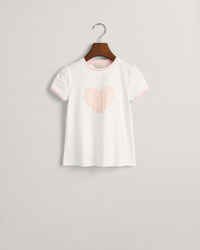 Girls Heart Graphic T-Shirt