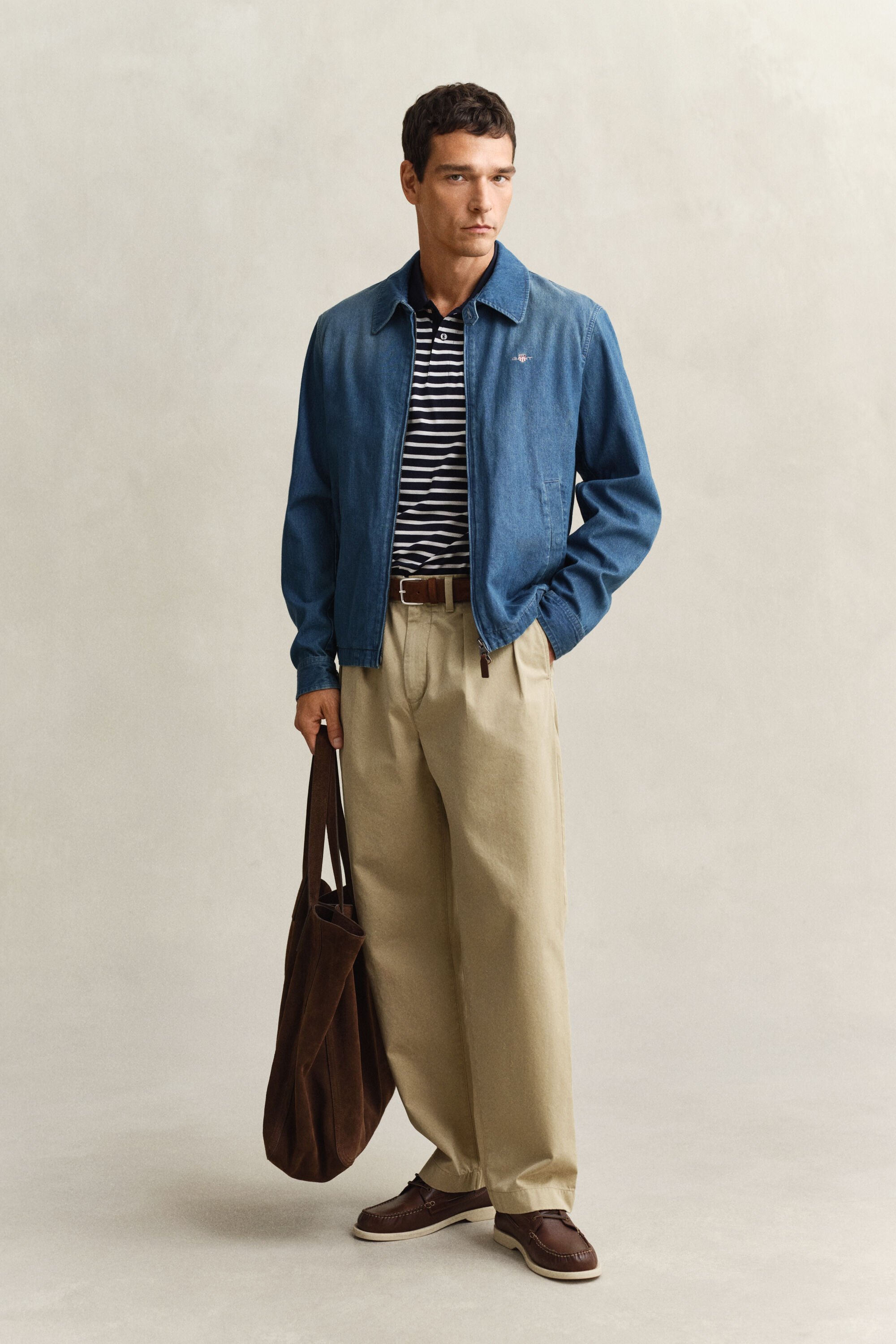 Indigo Windcheater Jacket