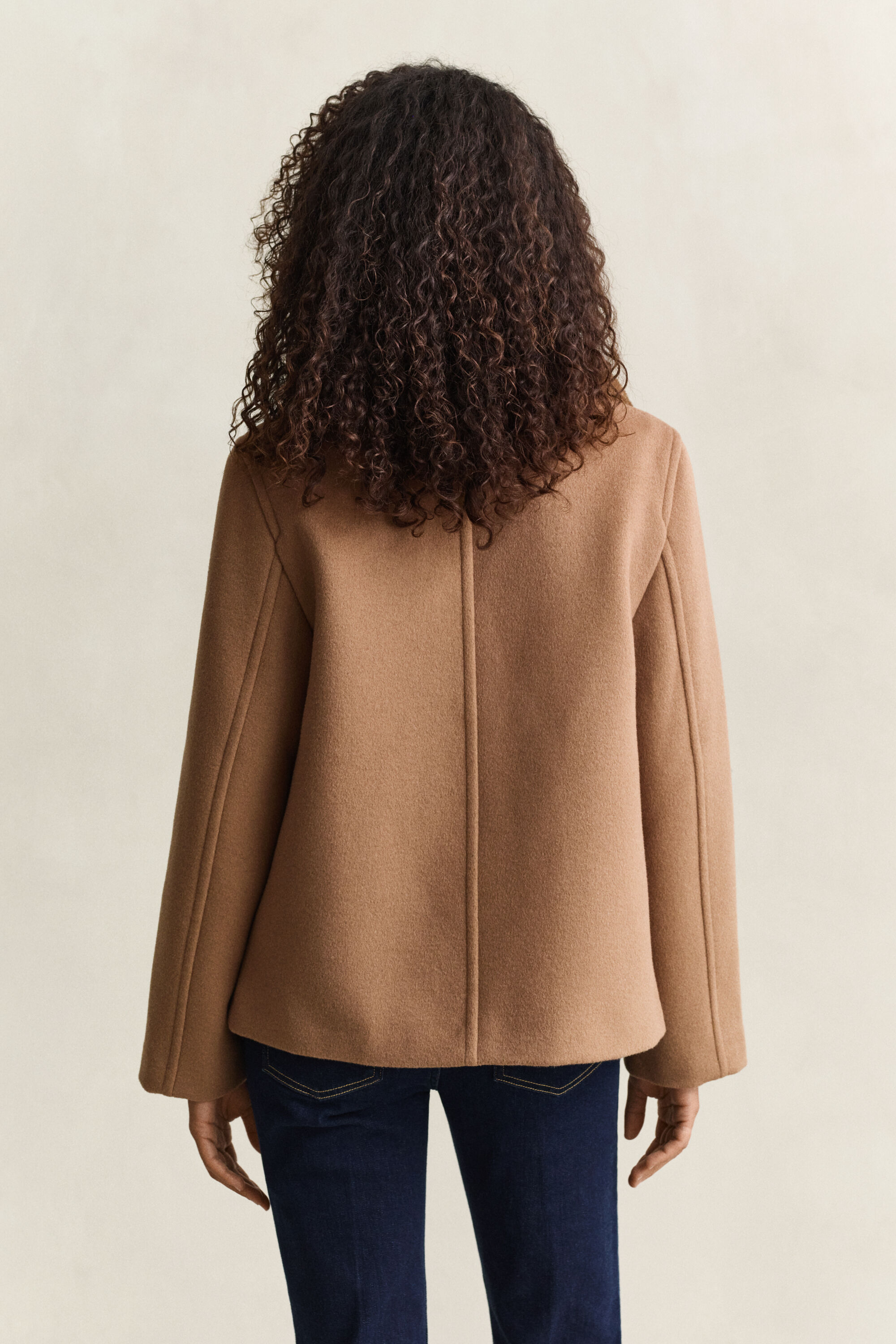 Faux Fur Collar Jacket