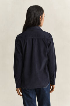 Regular Corduroy Shirt — EVENING BLUE 2