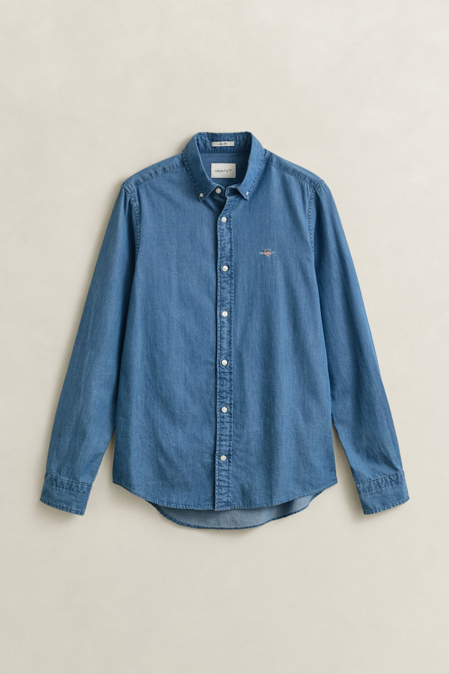 Slim Fit Indigo Shirt