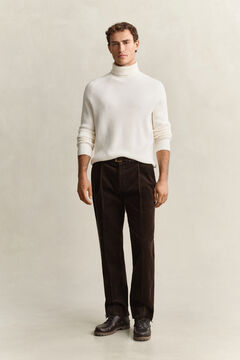 Corduroy Suit Pants — BLACK BROWN 6
