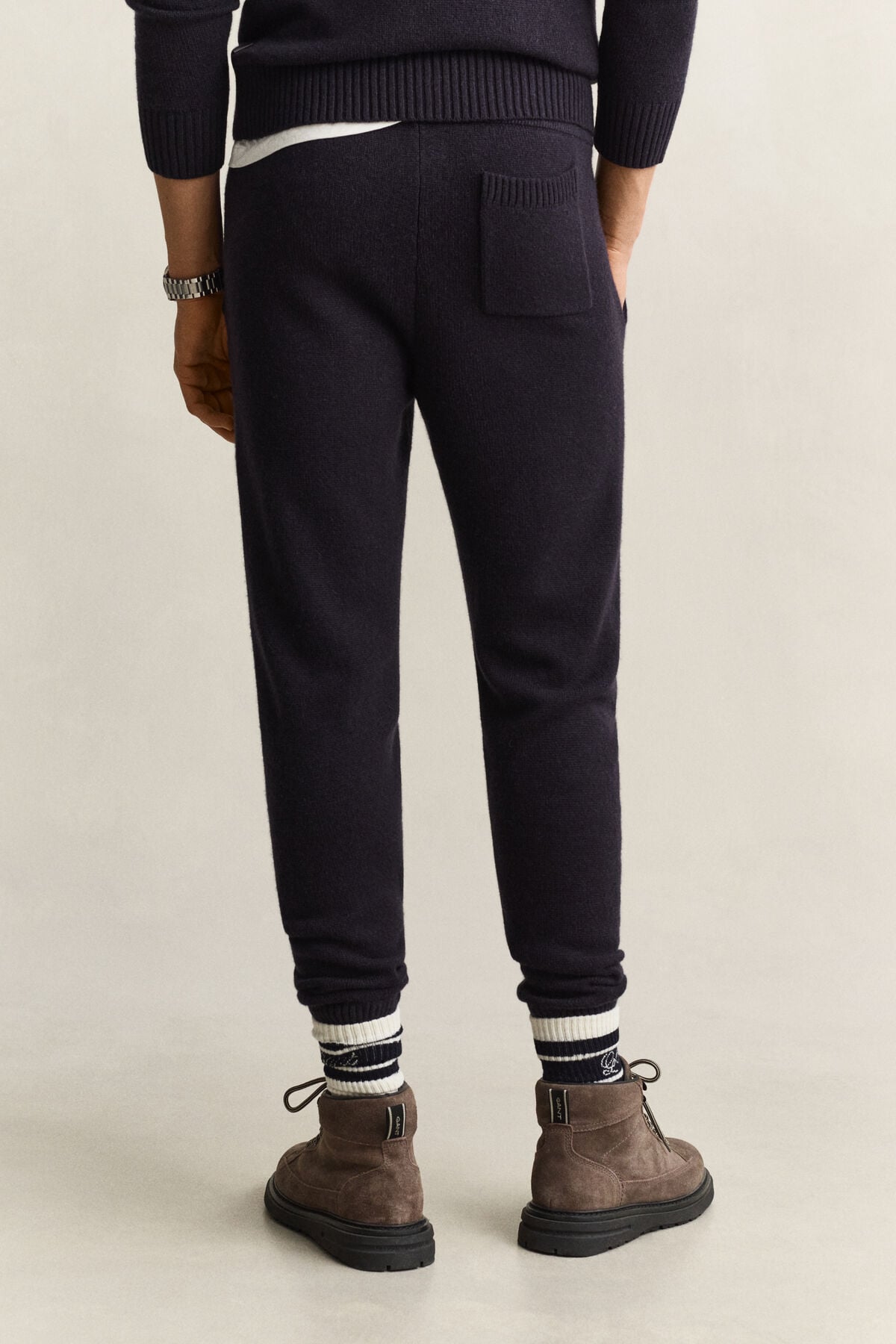 Cashmere Pants — EVENING BLUE