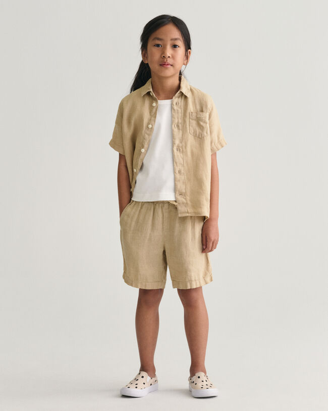 Kids Linen Shorts