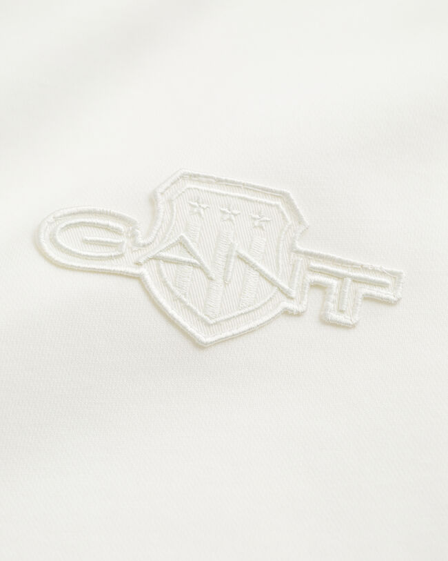 Tonal Shield Crew Neck Sweatshirt