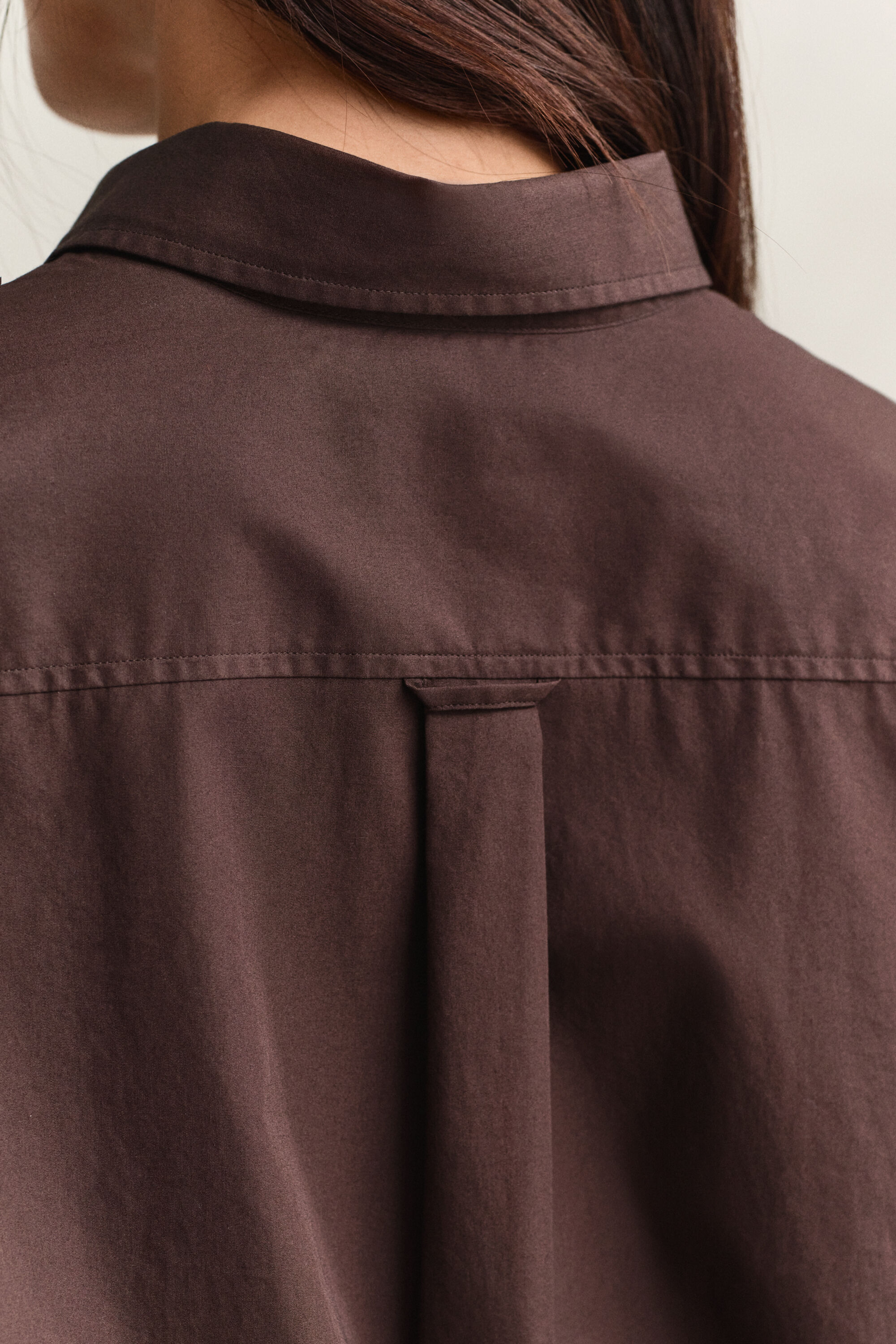 Relaxed Fit Classic Poplin Shirt