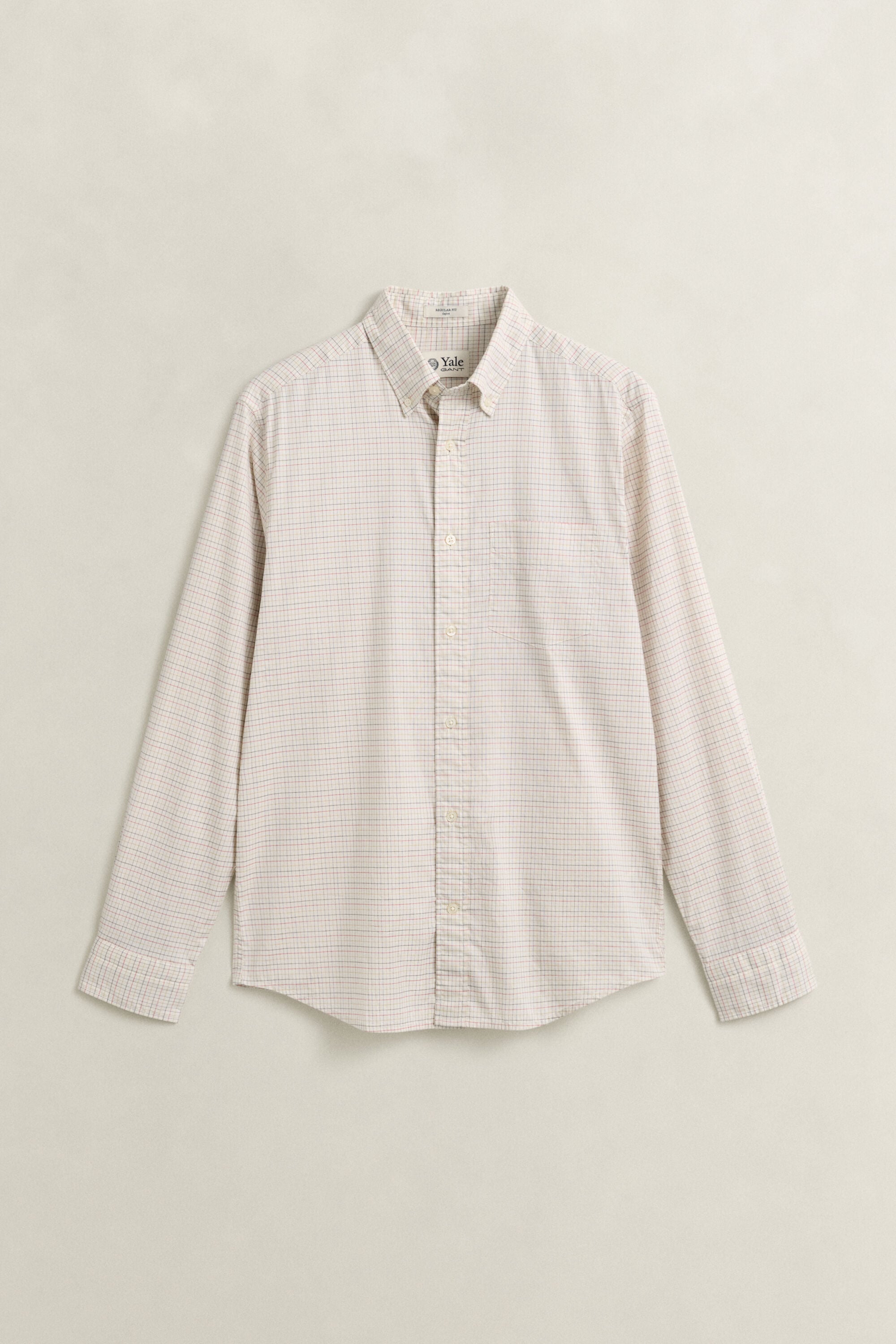 Gant x Yale Checked Oxford Shirt