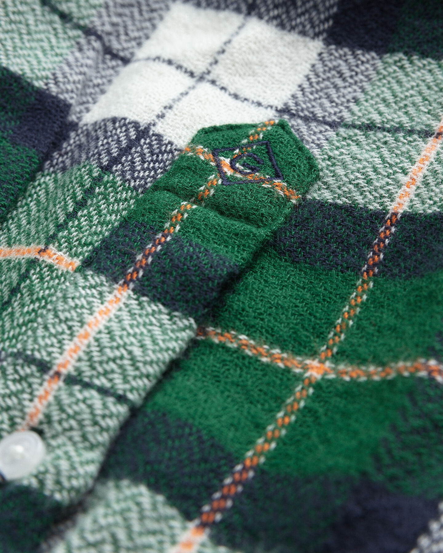 Relaxed Fit Texture Check Shirt