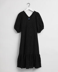 Broderie Anglaise Midi Dress