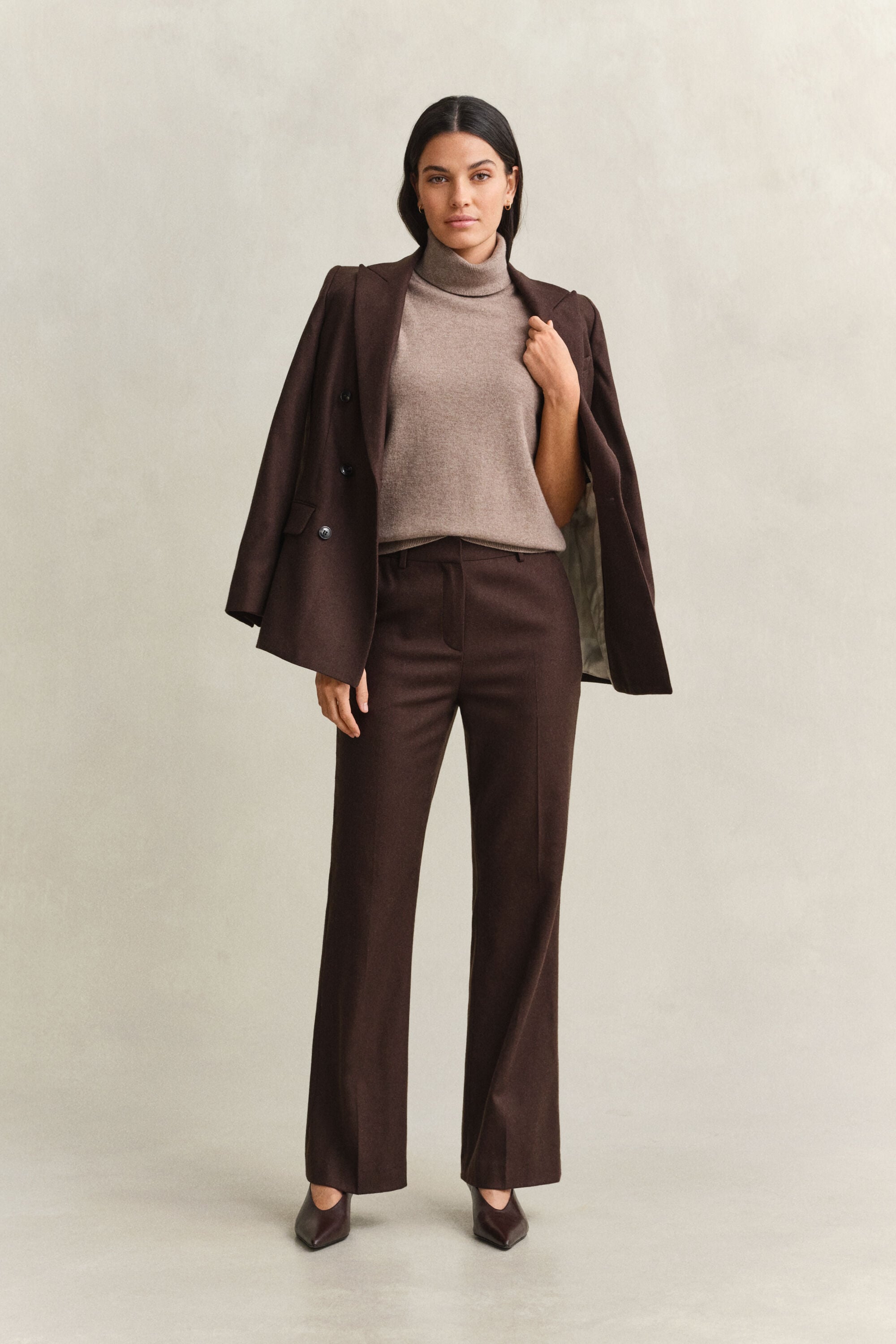 Sleeveless Turtleneck Sweater