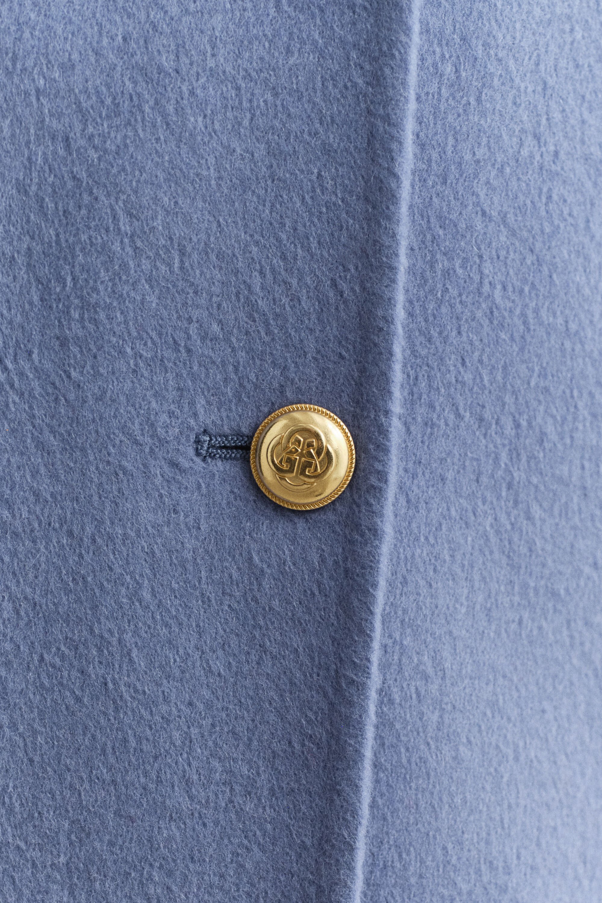 Handstitched Detail Pea Coat