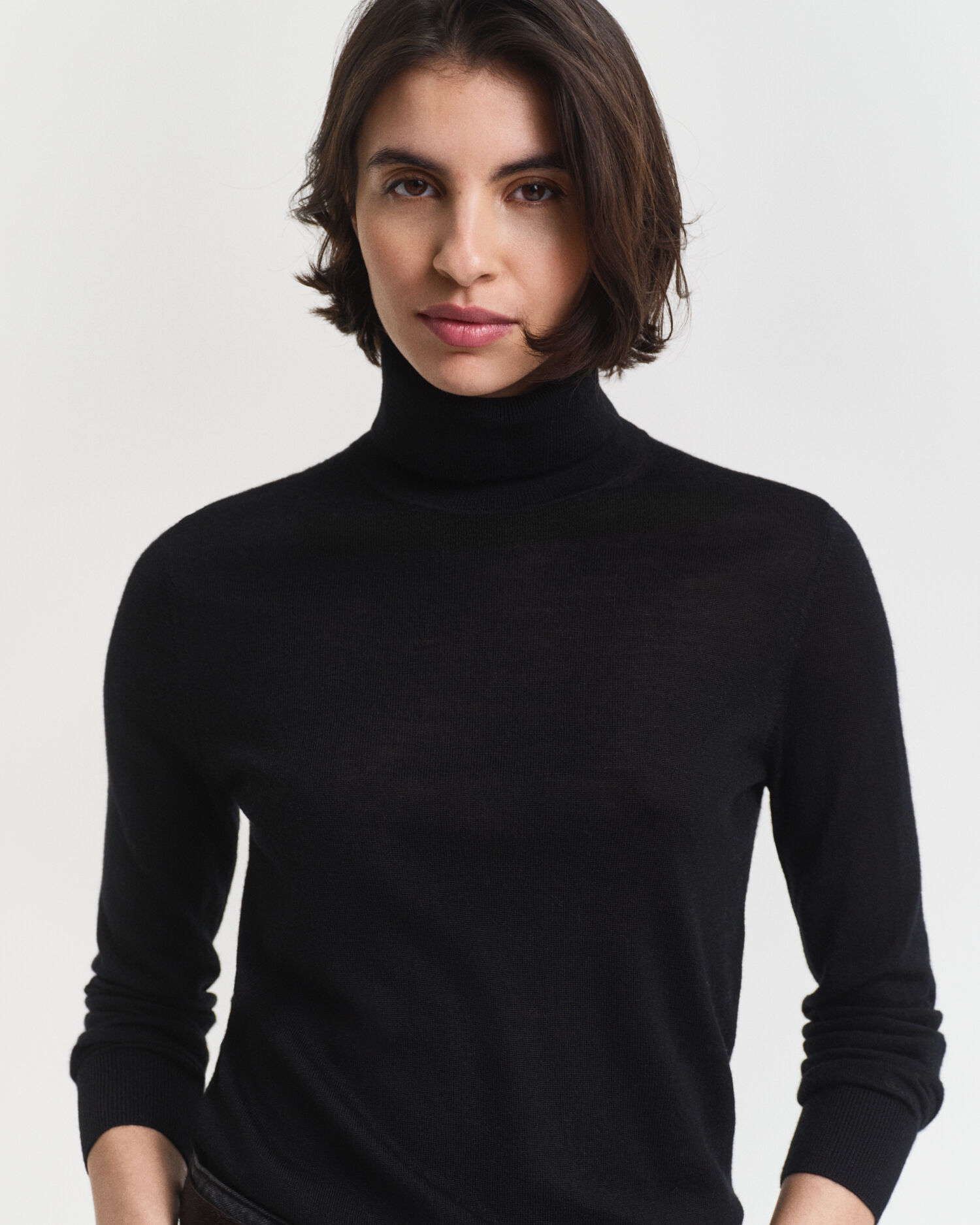 Extra Fine Merino Wool Turtleneck Sweater