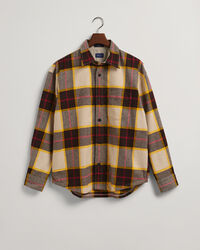 Plaid Wool Overshirt
