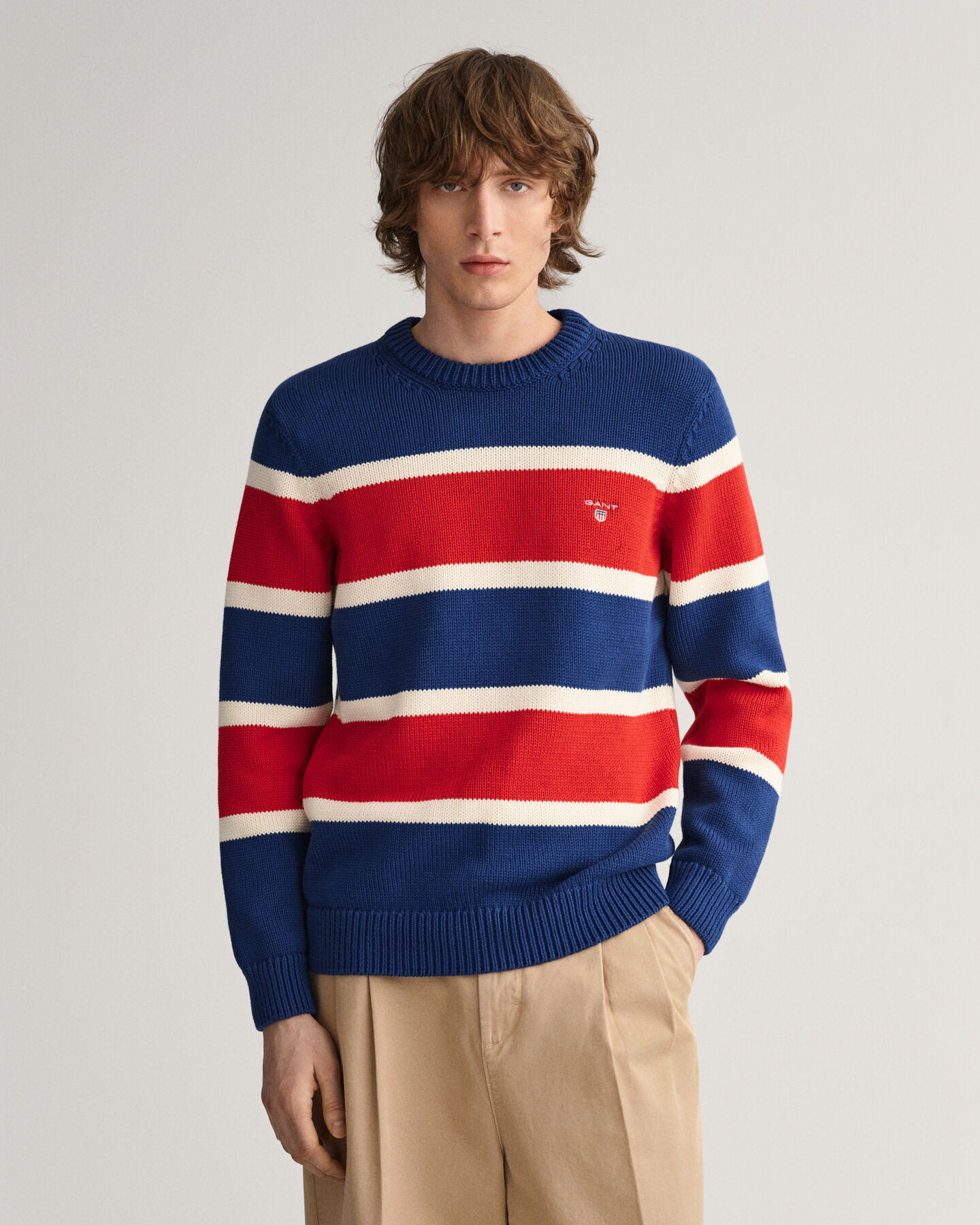 Barstripe Crew Neck Sweater