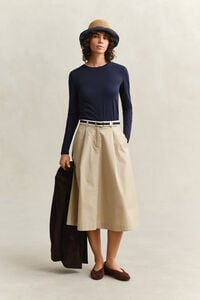 Cotton Long Sleeve T-Shirt