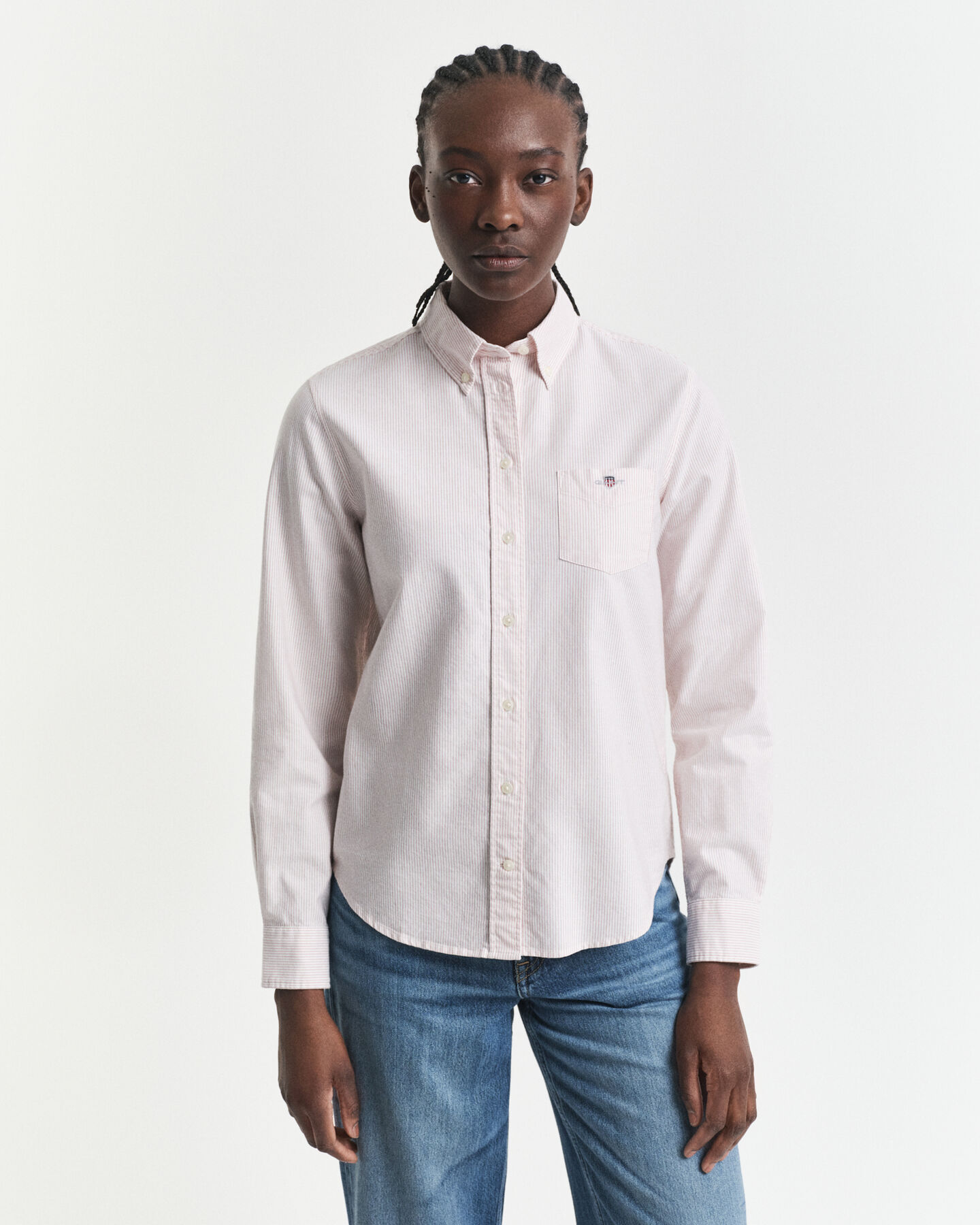 Regular Fit Classic Striped Oxford Shirt