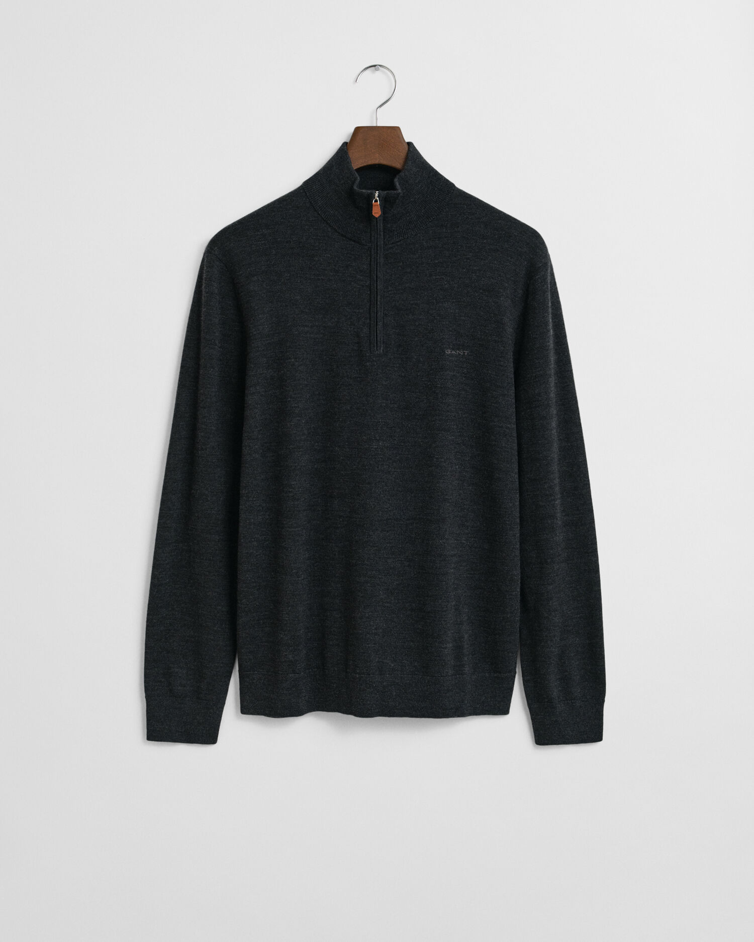 Extra Fine Merino Wool Half-Zip Sweater