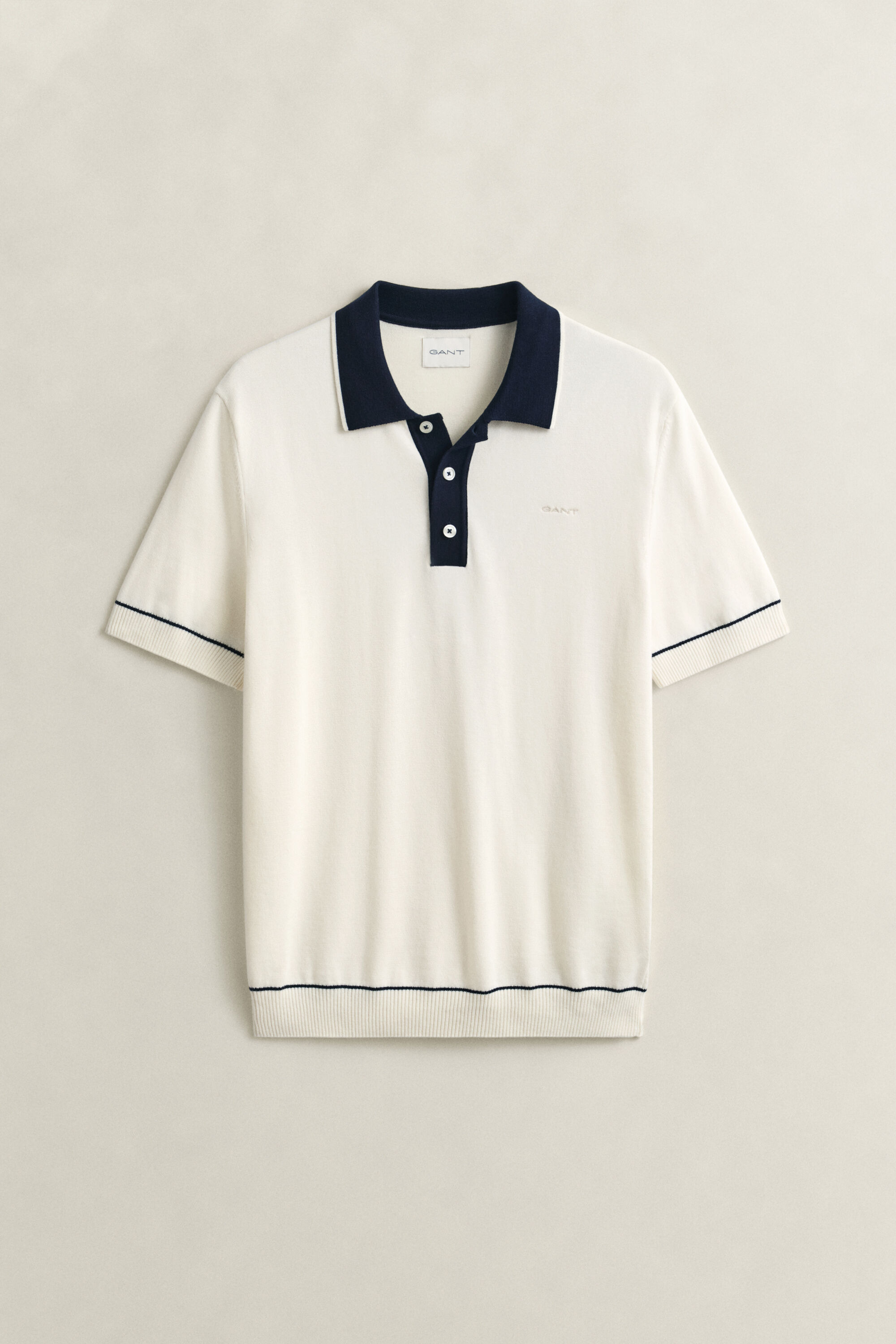 Cotton Modal Polo Sweater