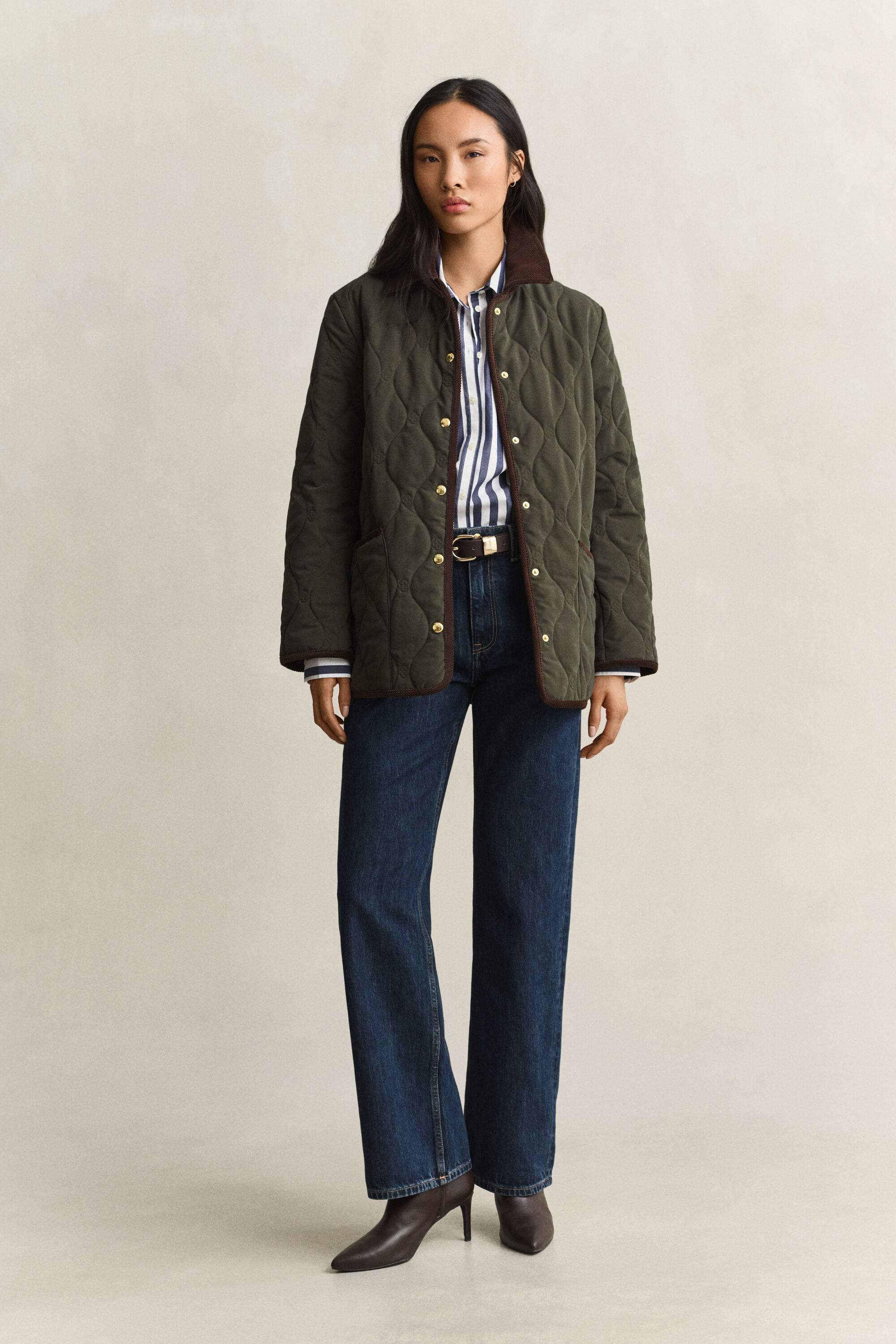 Monogram Quilted Jacket