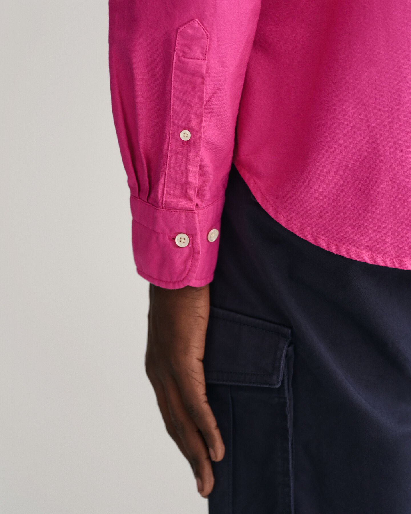 Regular Fit Sunfaded Oxford Shirt