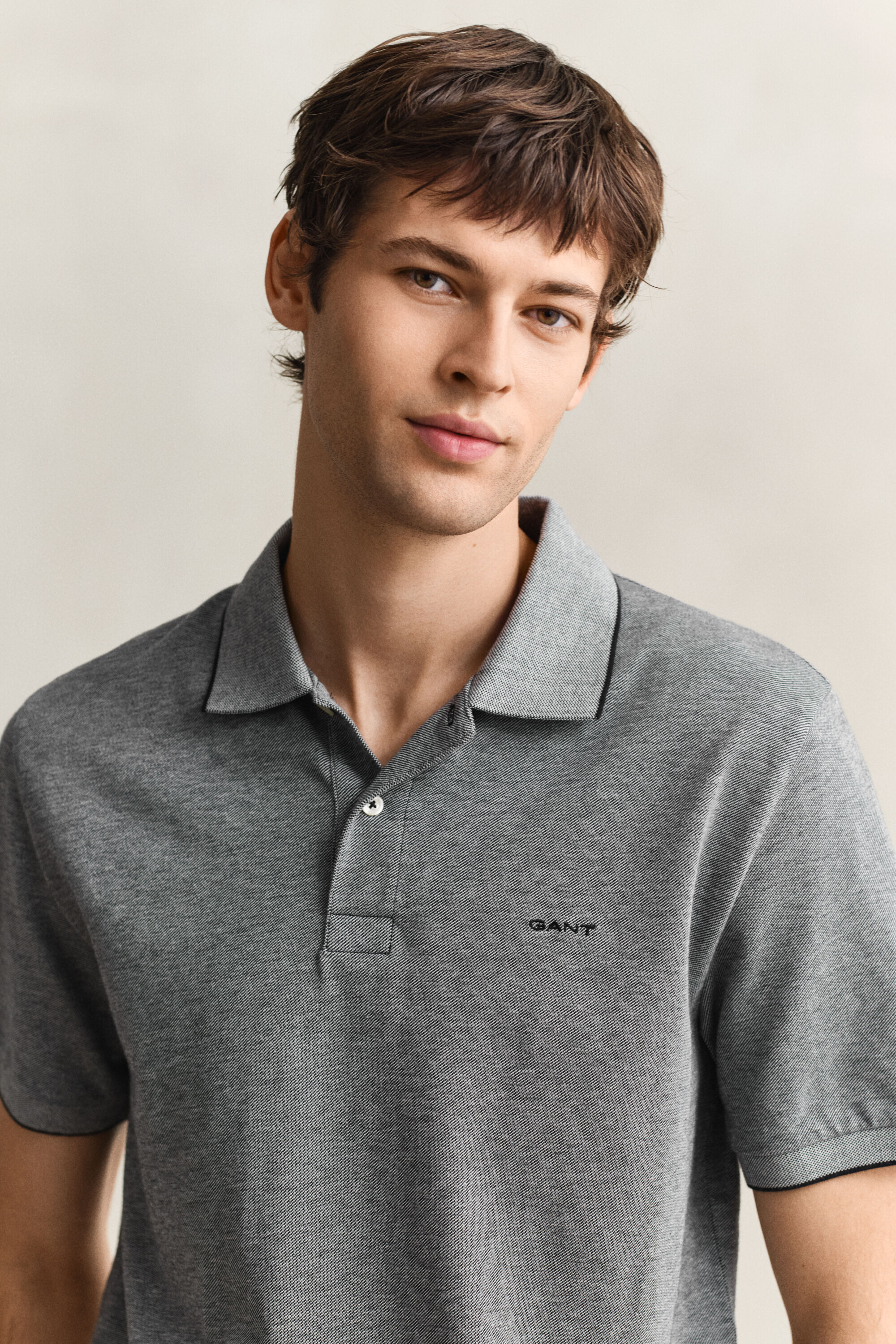 Two-Toned Polo Shirt