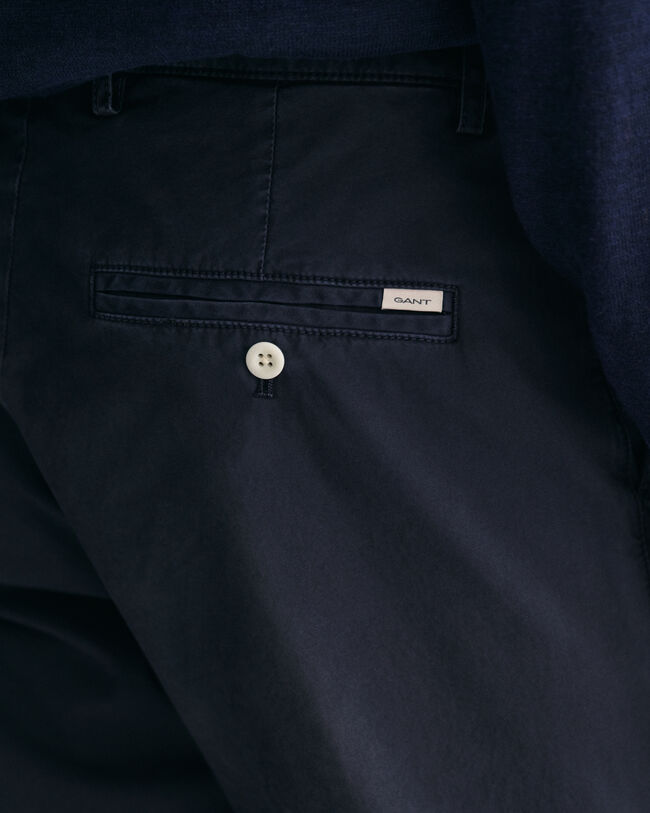 Slim Fit Sunfaded Chinos