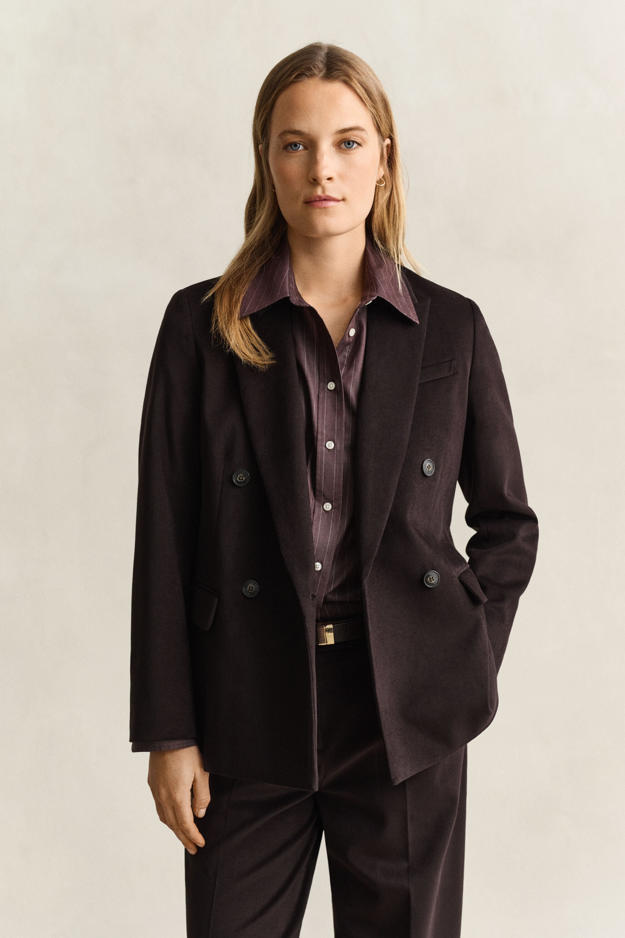 Twill Velvet Club Blazer