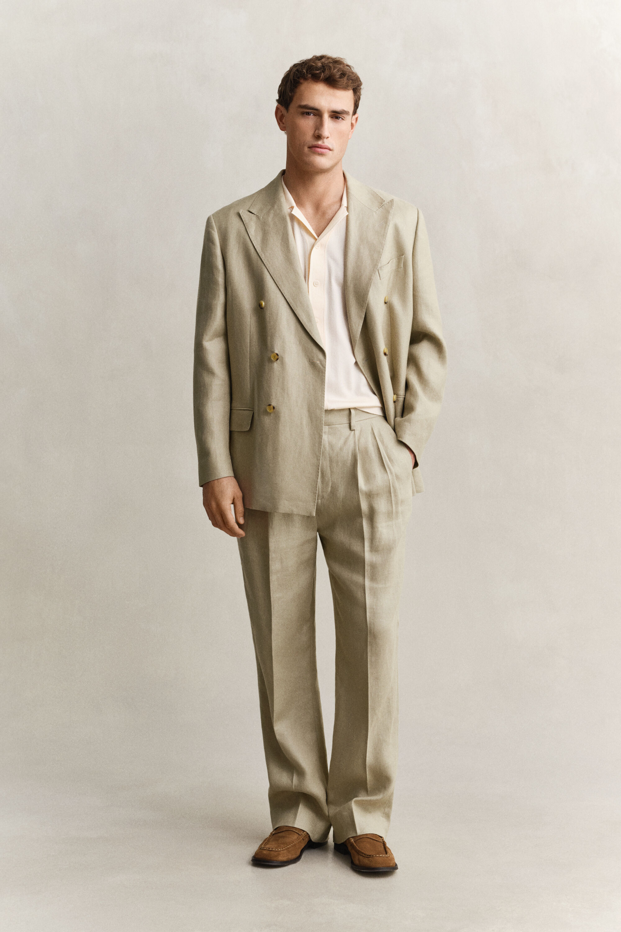 Linen Suit Pants