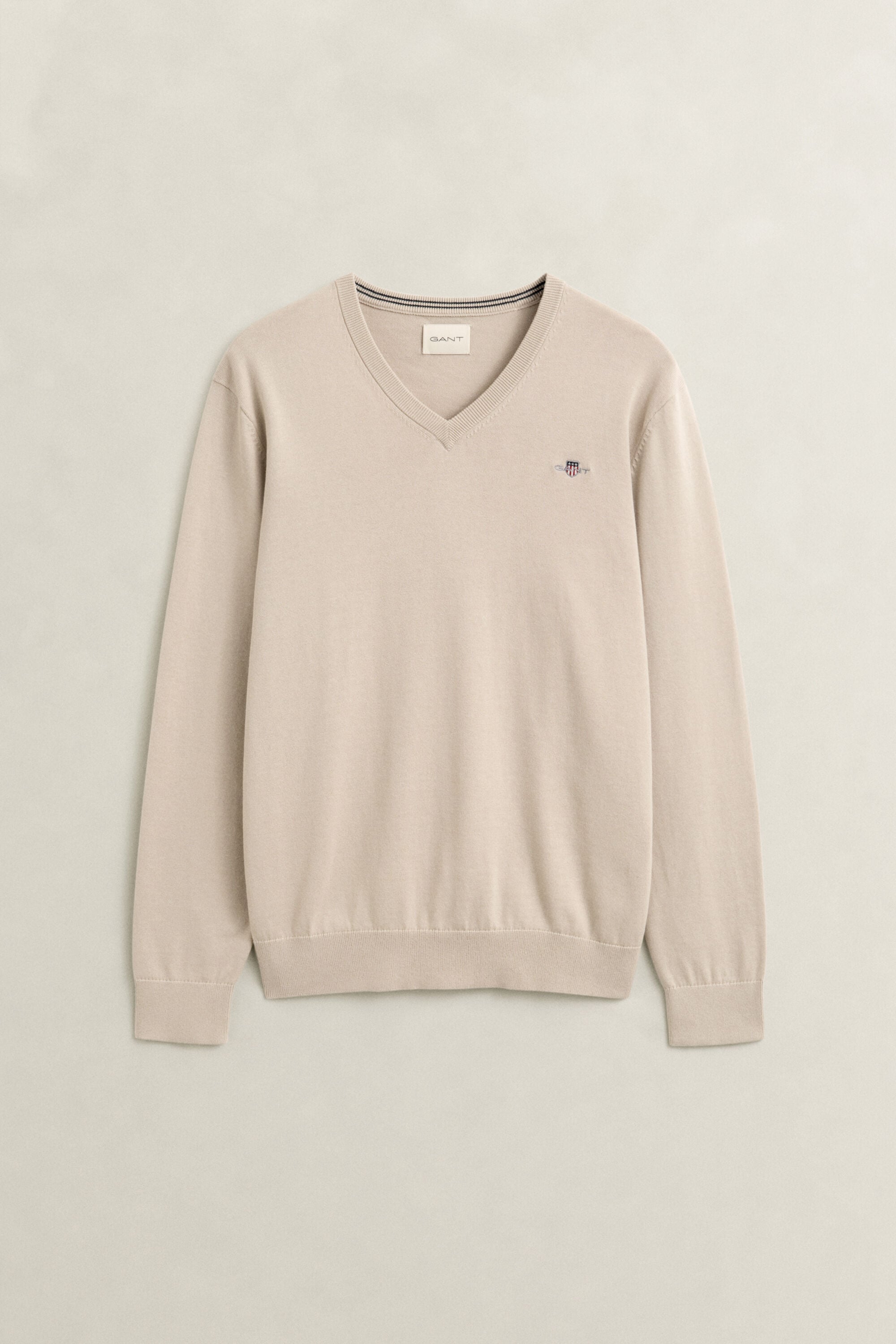 Classic Cotton V-Neck Sweater