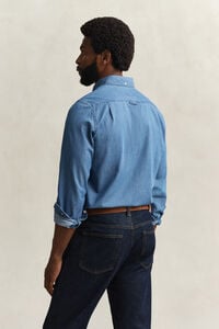 Slim Fit Indigo Shirt