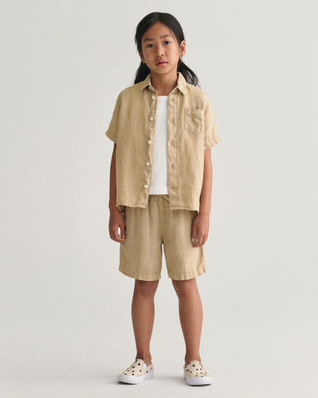 Kids Linen Shorts