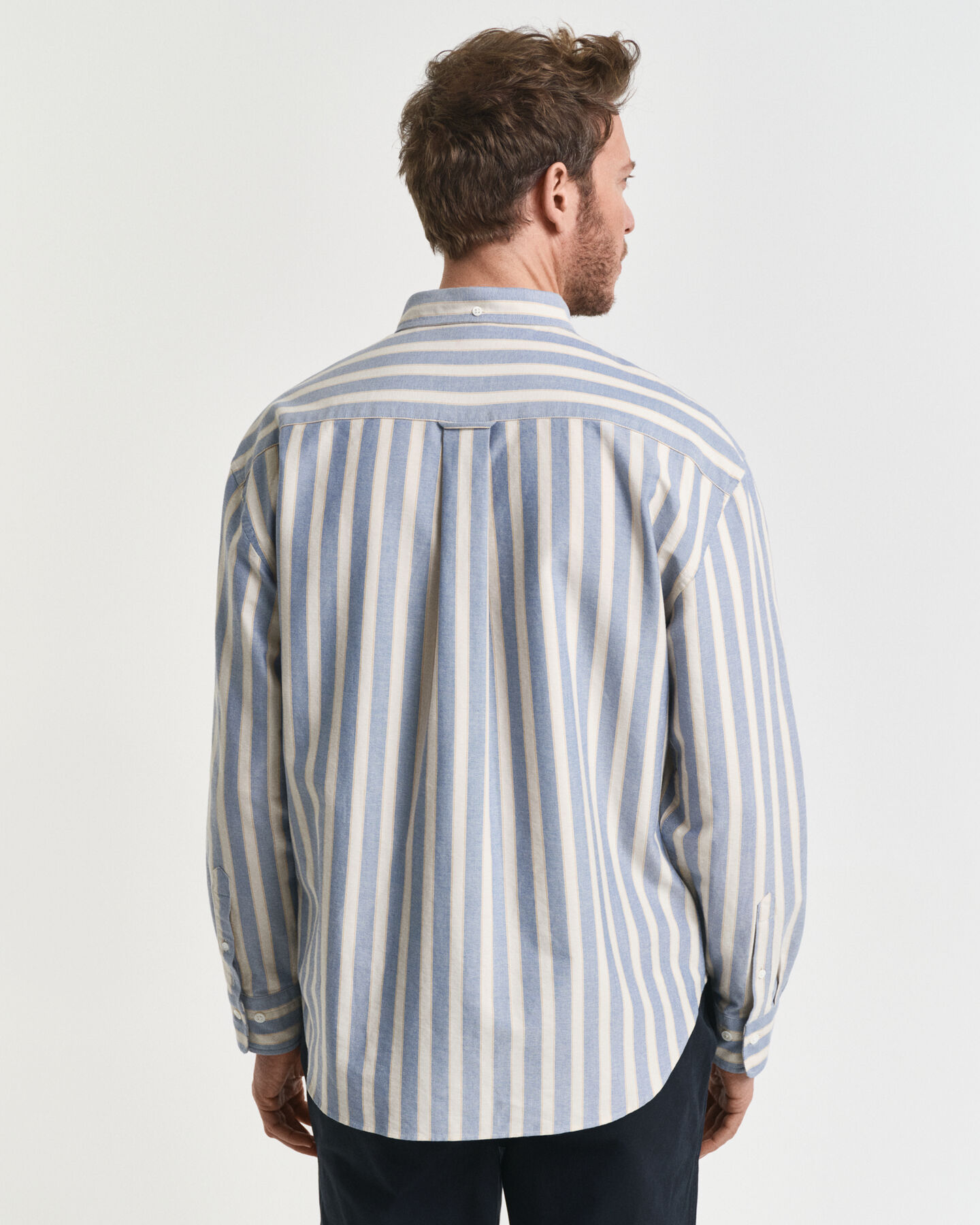 Relaxed Fit Striped Heritage Oxford Shirt