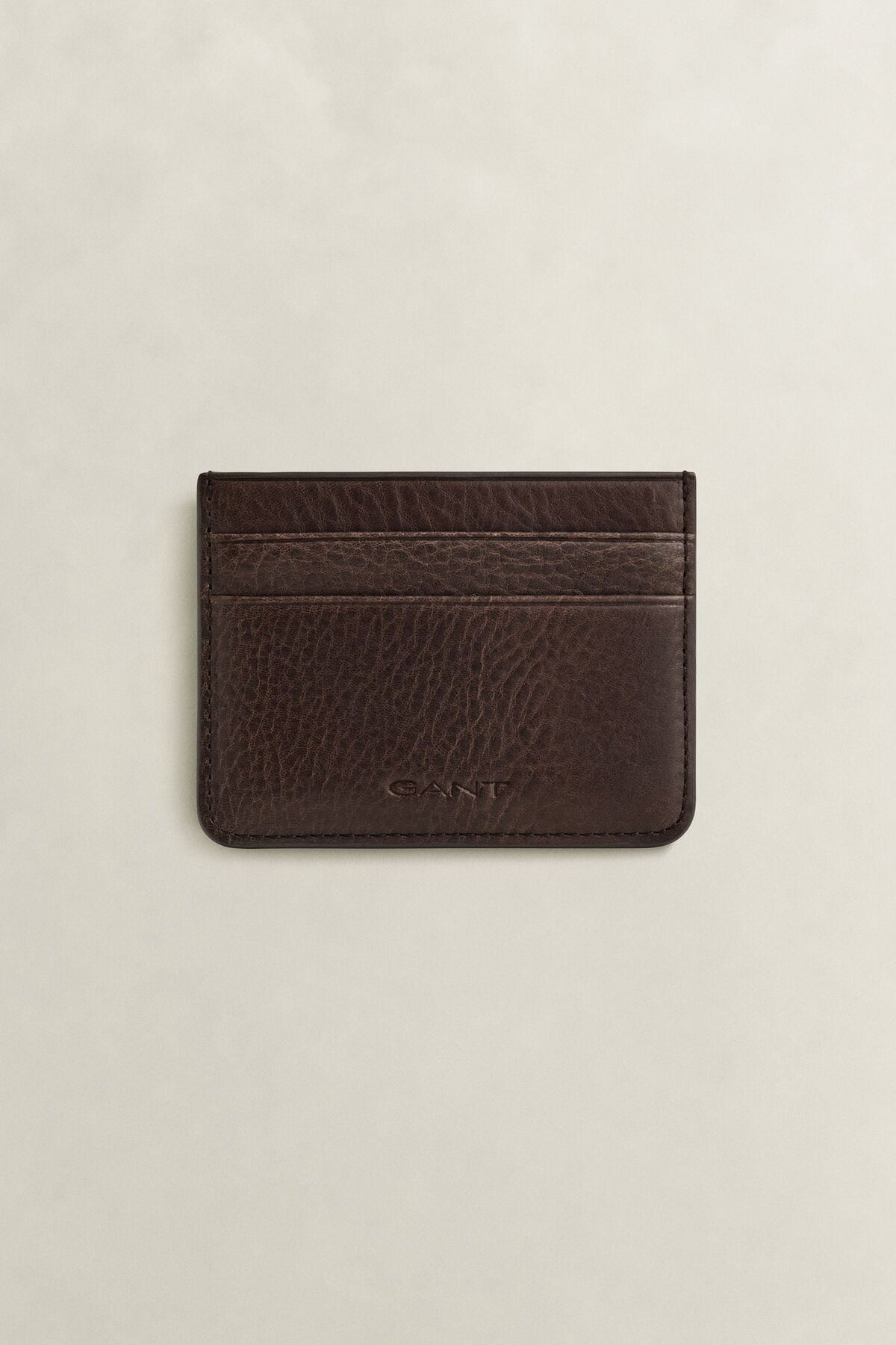 Leather Belt & Card Holder Gift Set — RICH BROWN