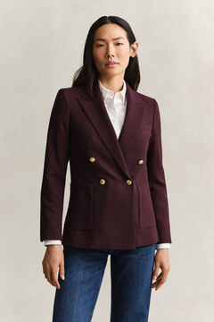 Classic Club Blazer — DARKENED WINE 8