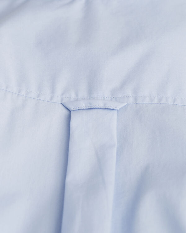 Relaxed Fit Classic Poplin Shirt — LIGHT BLUE